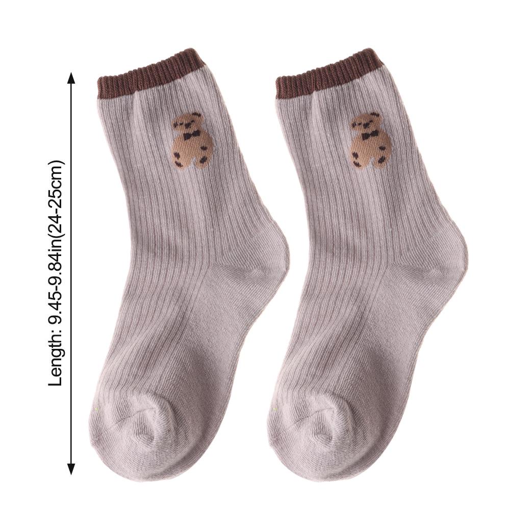 Vớ Cotton Thoáng Khí Thêu Họa Tiết Hoạt Hình Dễ Thương Thời Trang Cho Bé Trai