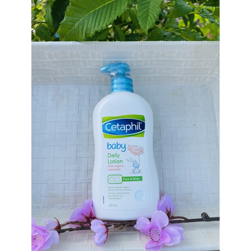 Sữa Duỡng Thể Cetaphil Baby Lotion và Tắm Gội 400ml