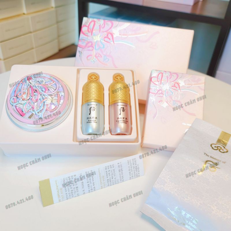 Cushion Whoo trắng bản Hoa Anh Đào