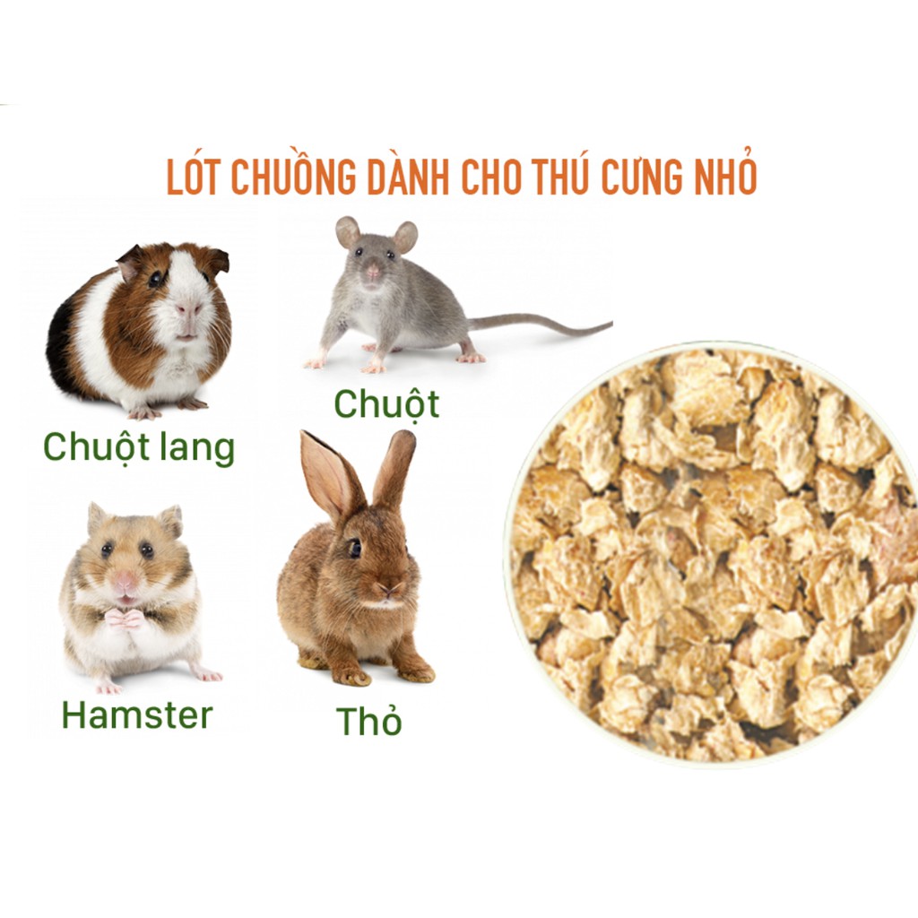 bắp chipsi Ultra 20L dành cho sóc/hamster/nhím/thỏ/bọ/dumbo/rat