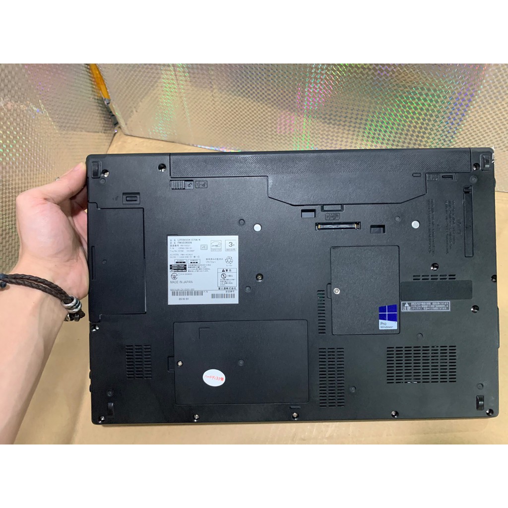 Laptop Fujitsu E754 Core i5-4200M, 8gb Ram, 256gb SSD, 15.6inch Full HD IPS máy Nhật Bản siêu bền. | BigBuy360 - bigbuy360.vn