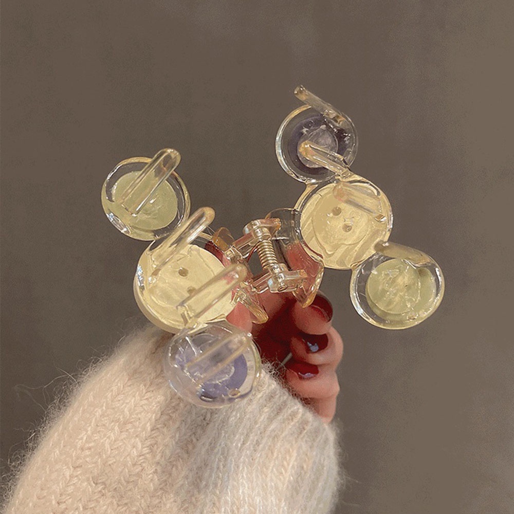 Kẹp Tóc Thời Trang Trong Suốt Giản Đơn Xinh Xắn Dành Cho Nữ