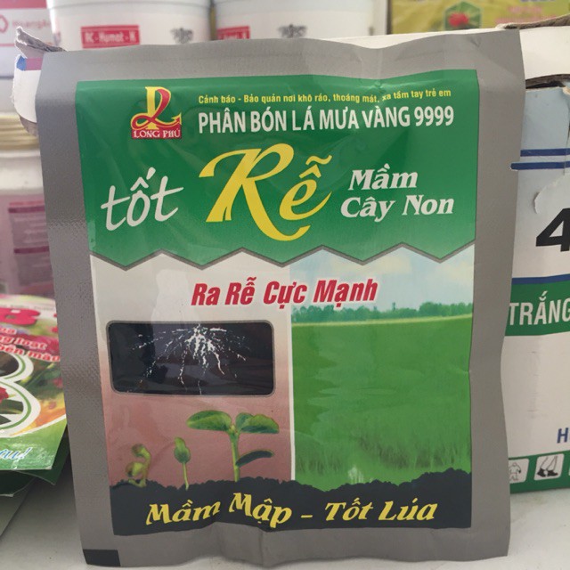 Tốt rễ xanh lá : phân bón cao cấp kích ra rễ cực nhanh