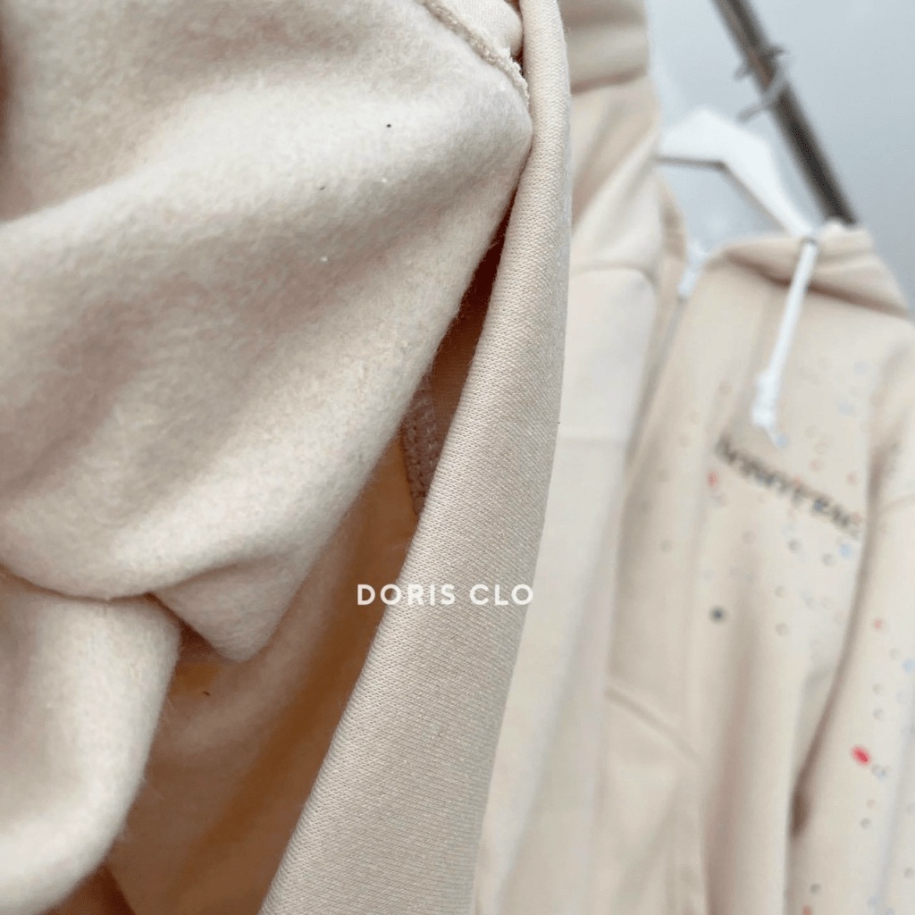 Áo Khoác Nỉ Nữ Dây Khóa Kéo Có Nón Lớn 2 Lớp Hình In tinker bell Form Rộng Che Nắng Tốt Mặc Đẹp [NEW UNISEX]