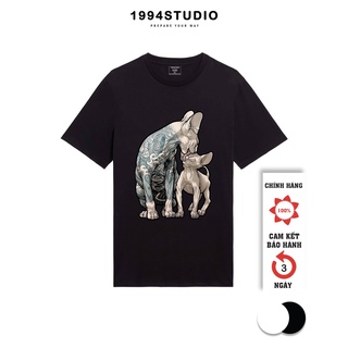 Áo thun barbossa mèo xăm decal unisex - 1994 studio