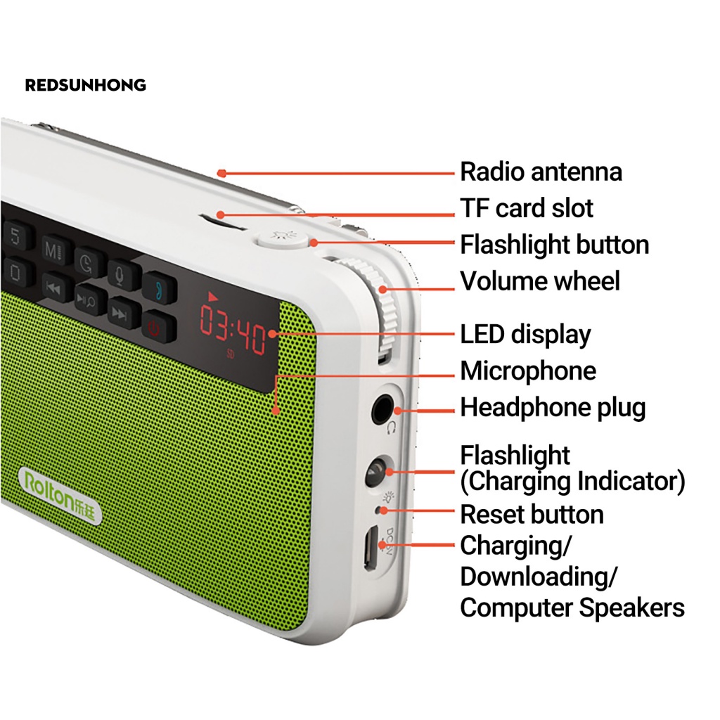 Hộp Âm Thanh Bluetooth 5.0 Di Động Tương Thích Với Calling