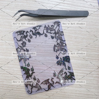 [STICKER TOPLOADER KEI] Mẫu rồng siêu đẹppppppp