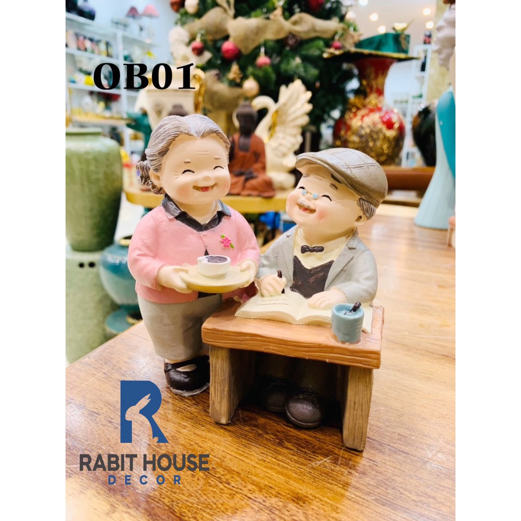 tượng ông bà cụ ( mã từ 01-09 ) hàng đẹp loại 1 giá chưa từng có tại SHOPPEE