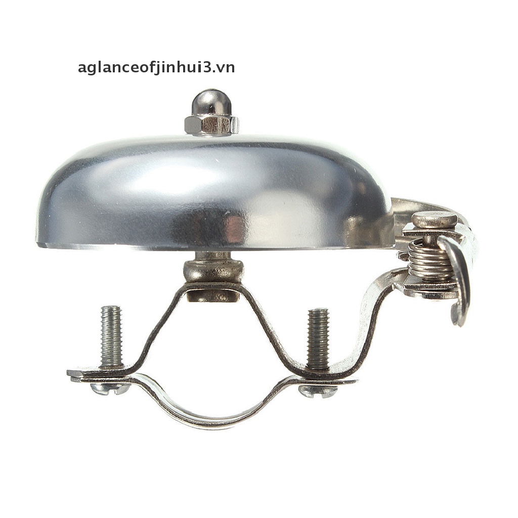 * * Afhvn * * Chuông Cảm Ứng Âm Thanh Một Chạm Cổ Điển Gắn Tay Lái Xe Đạp Mới