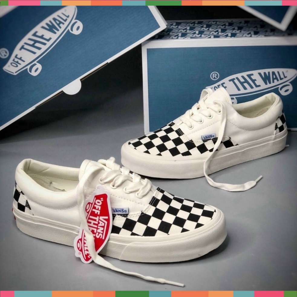 Giày Thể Thao Sneaker Nam Nữ 𝐕𝐀𝐍𝐒 caro bản buộc dây classic cá tính hàng 1:1 chất lượng [Full Box]