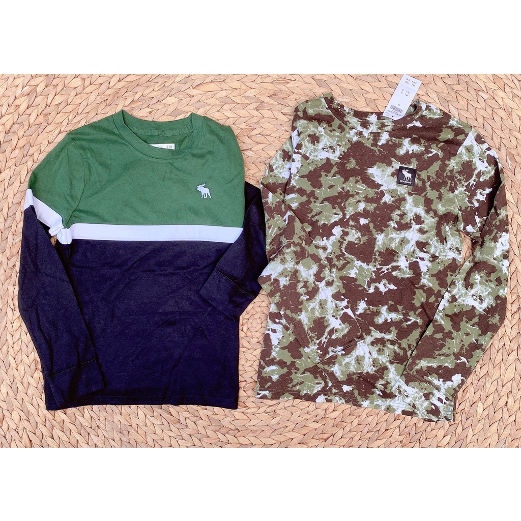 Áo cotton Abercrombie bé trai VNXK 5/6-15/16yBONG KEN KIDS SHOP