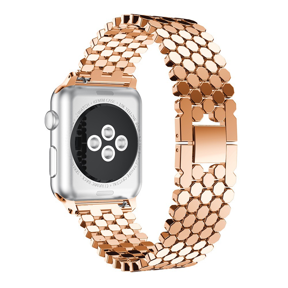 Dây đeo đồng hồ kim loại cho Apple Watch Series 5 4 3 2 1