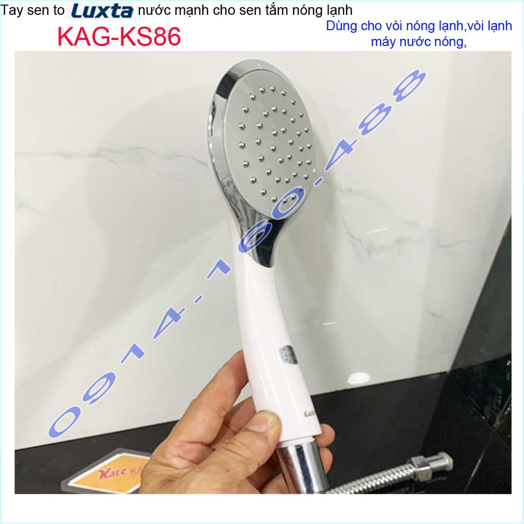 Vòi sen tắm Luxta KAG-KS86 trọn bộ có dây, Best Sales shower head vòi hoa sen tia nước mạnh sử dụng tốt