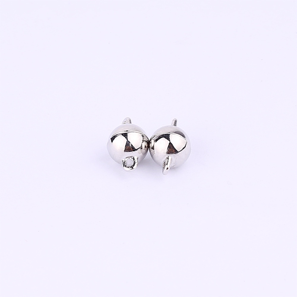 Set 10 Móc Nam Châm Hình Tròn 8mm Dùng Làm Trang Sức Diy