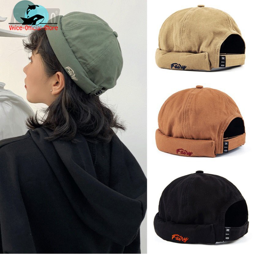 Mũ Tròn Vnicestore Phong Cách Hàn Quốc Trẻ Trung Dành Cho Cả Nam Và Nữ