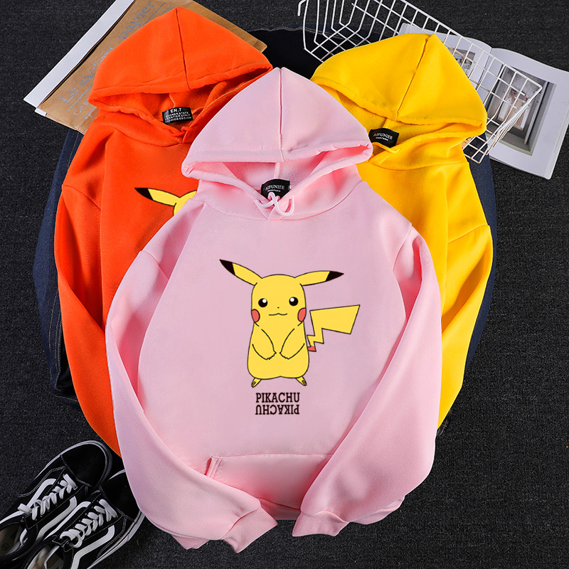 Áo Hoodie Tay Dài Dáng Rộng In Hoạt Hình Kiểu Hàn Quốc Thời Trang Thu Đông Cho Các Cặp Đôi 9758 | BigBuy360 - bigbuy360.vn