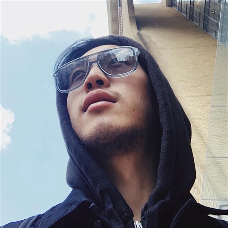 Kính Mát Gọng Kim Loại Phong Cách Retro Cho Nam Và Nữ