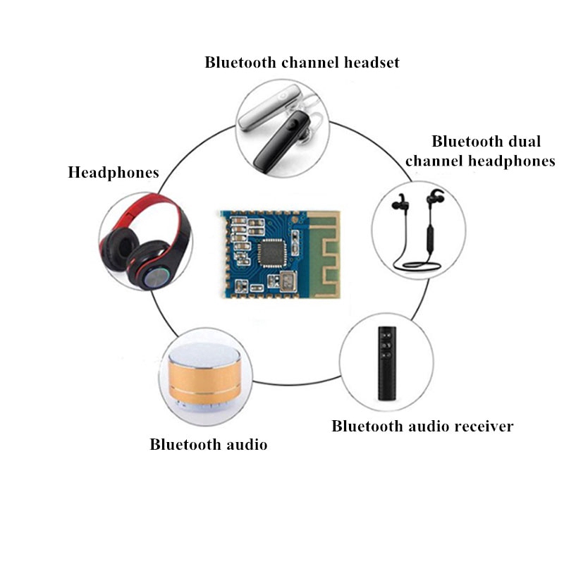 JDY-64 Lossless Bluetooth Audio Module Bluetooth 4.2 HIFI Speaker Audio Headphone Amplifier Board