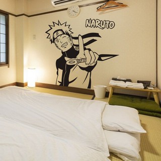Miếng dán tường vinyl hình naruto uzumaki