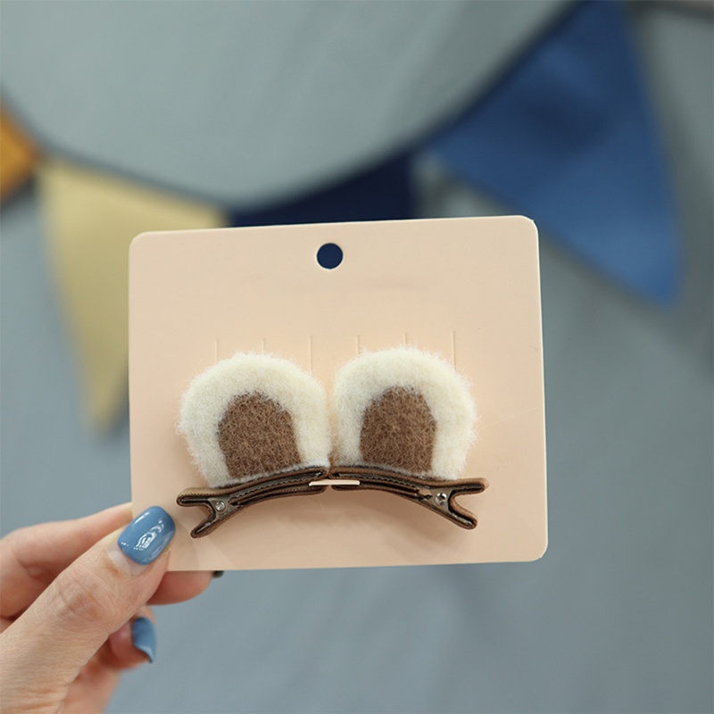 Kẹp Tóc Hình Tai Thú Hoạt Hình Đáng Yêu Dành Cho Bé Gái