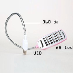 Đèn led usb 28 bóng siêu sáng giá