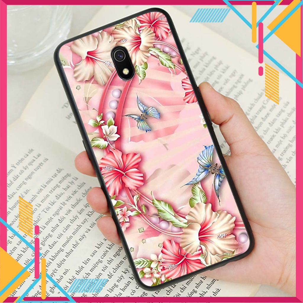 Ốp lưng Xiaomi REDMI 8A in hình hoa xinh xắn, hiện đại , thời trang ,phong cách