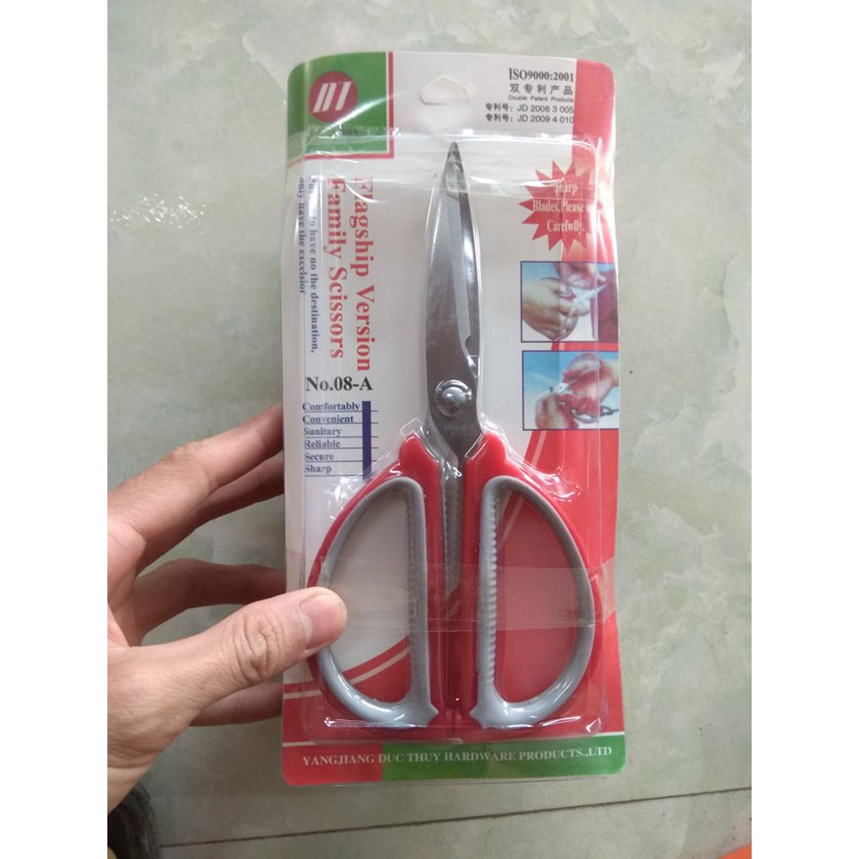 [Giá Sỉ] Kéo Đỏ Cắt Cây Cảnh, Thực Phẩm X013