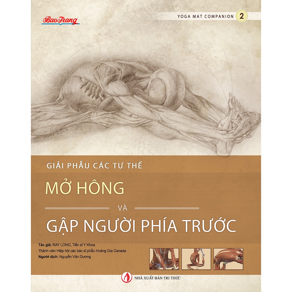 Sách Giải phẫu Các tư thế Mở Hông và Gập Người phía trước - Yoga Mat Companion 2
