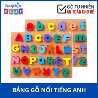 Bảng chữ nổi, bảng gỗ chữ cái Tiếng Anh (hàng to đẹp)