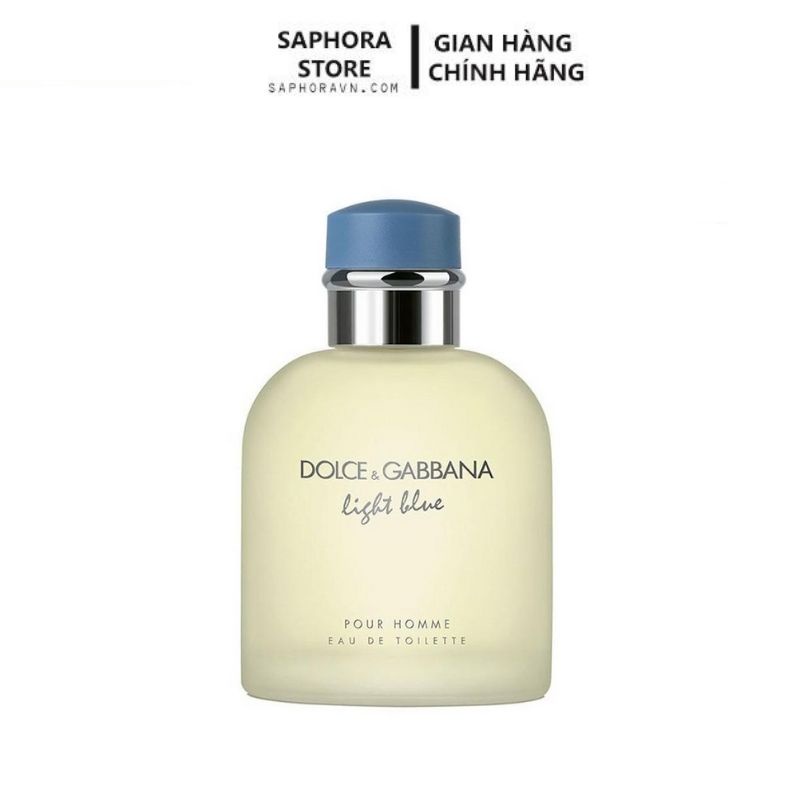 Nước Hoa Nam, Nước Hoa Dolce & Gabbana Light Blue Pour Homme Chính Hãng 100ml Lưu Hương trên 10h