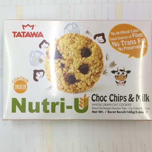 Bánh quy nutri-u Tatawa Hộp 3 loại