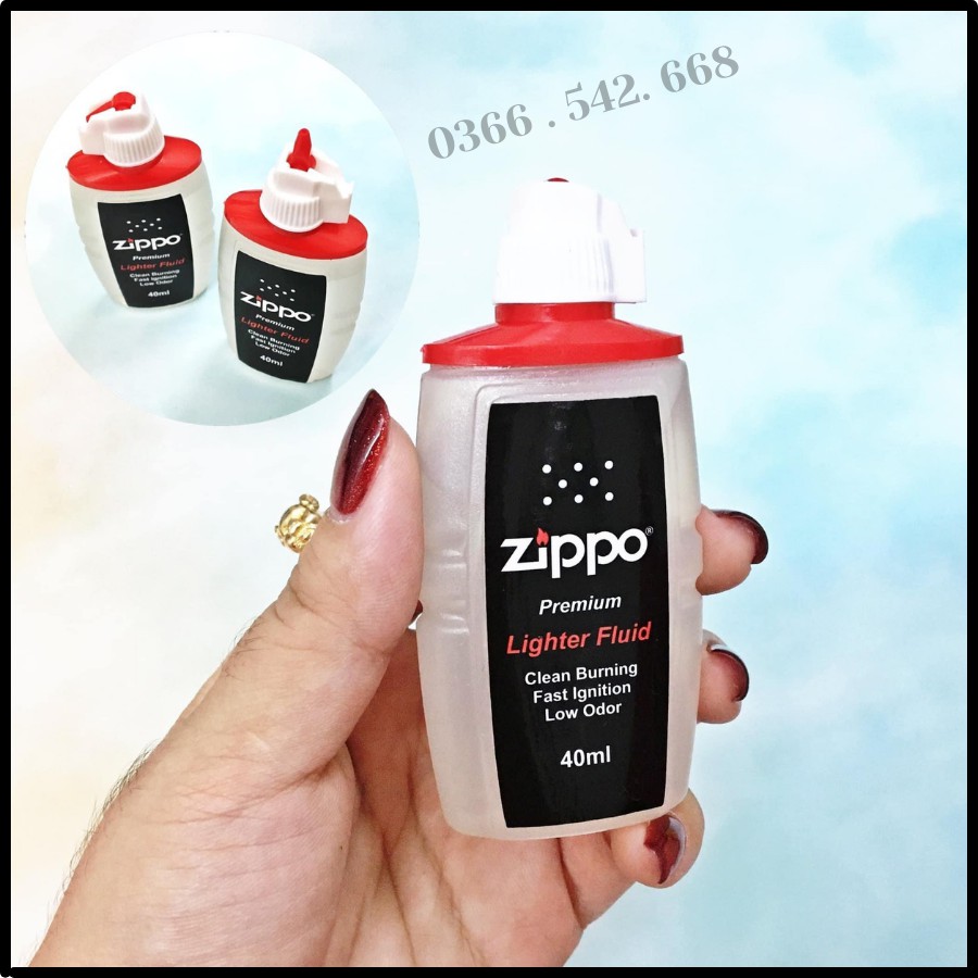 X-ăng ZlPP0 Mini 40ml, Phụ Kiện Zippo, Vòi Gập chống bay hơi