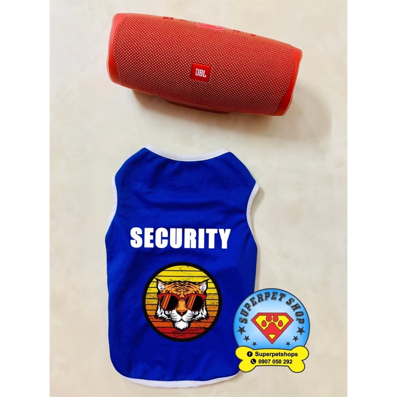 ÁO THÚ CƯNG SECURITY HÌNH CỌP TIGER SIÊU XINH GIÁ RẺ