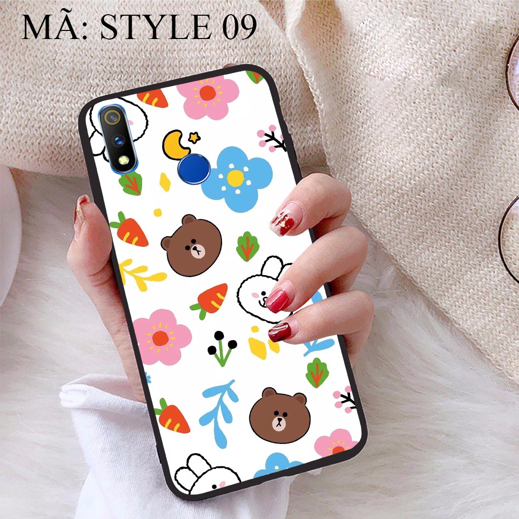 Ốp lưng Realme 3 Pro viền dẻo TPU BST Phong Cách Trẻ Trung