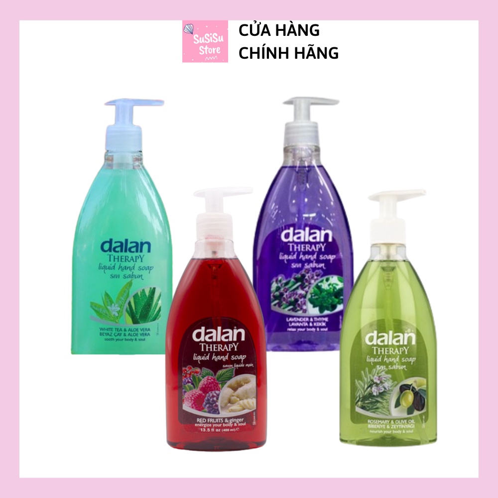 Xà phòng rửa tay diệt khuẩn Dalan Therapy Liquid Hand Soap (400ml)
