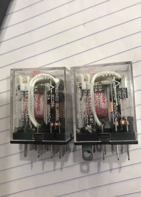 Relay Trung gian JANFA 8,14 chân