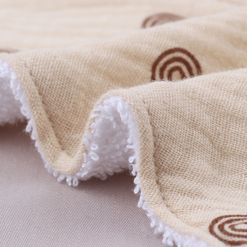 Yếm Ăn Cotton Mềm Mại Hình Tam Giác Thắt Nơ Xinh Xắn Cho Bé