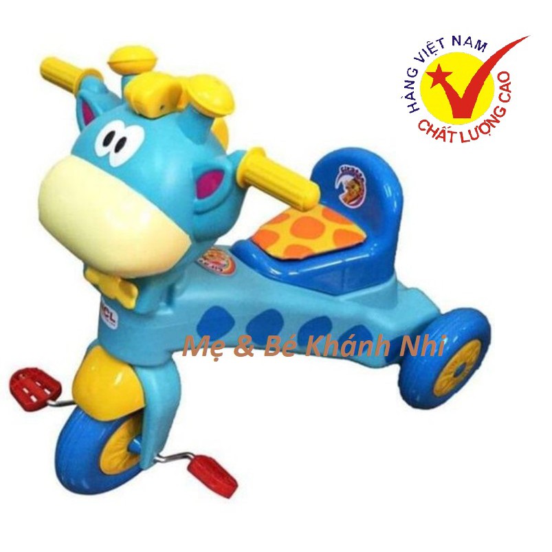 Xe 3 Bánh Nhựa Chợ Lớn - Xe 3 Bánh Chú Hươu Vui Vẻ