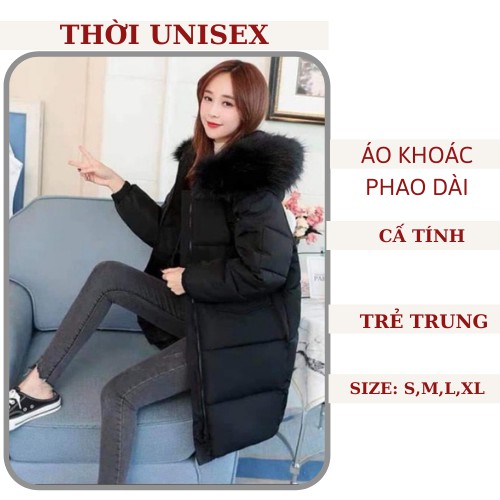 (ảnh thật) áo khoác phao trần bông 4 lớp 🍓🍓mũ lông dầy dặn, siêu ấm dáng dài, áo đại hàn, stye korea,KPI