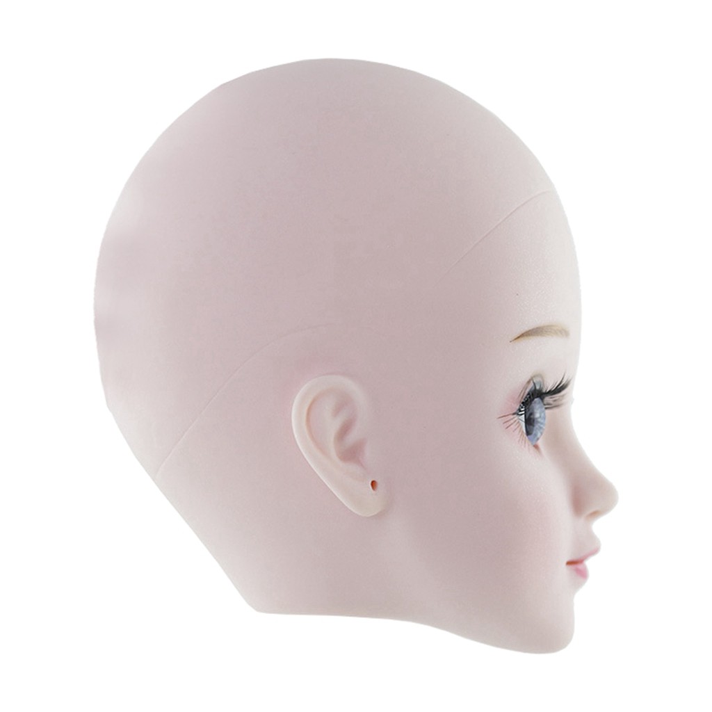 [COD]Ready Stock!!! Cute BJD Doll 1/3 Ball Dolls Head Mold with 4D Eyes DIY Dolls Accessory