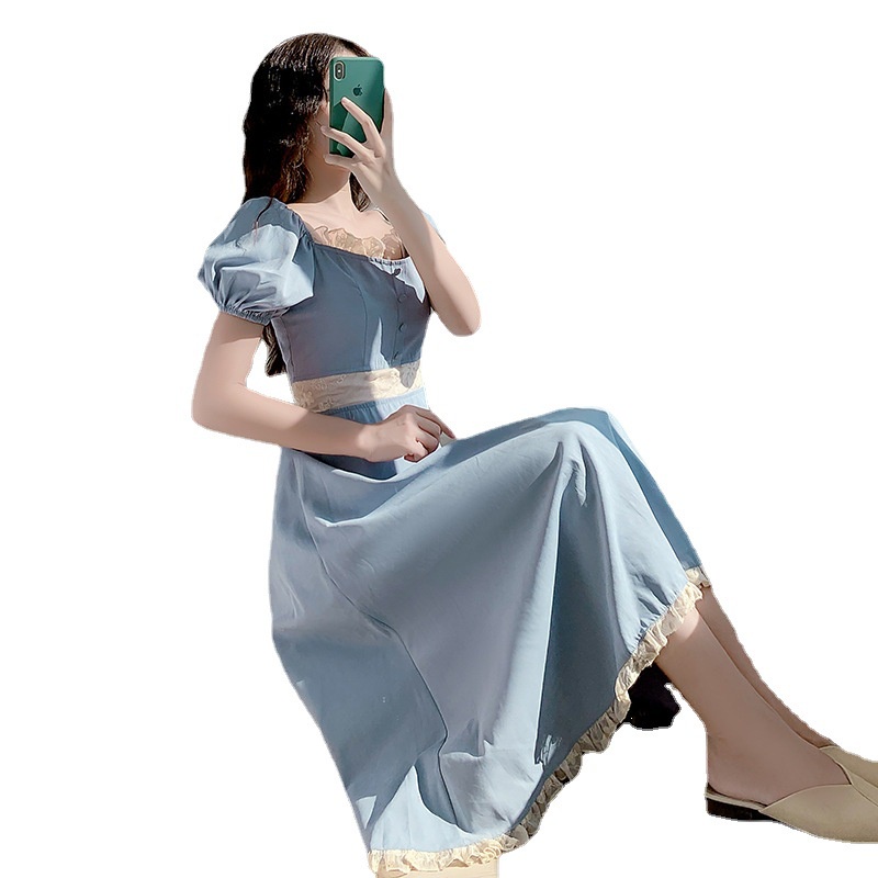 Đầm dài NRVP phong cách Pháp thời trang cho nữ