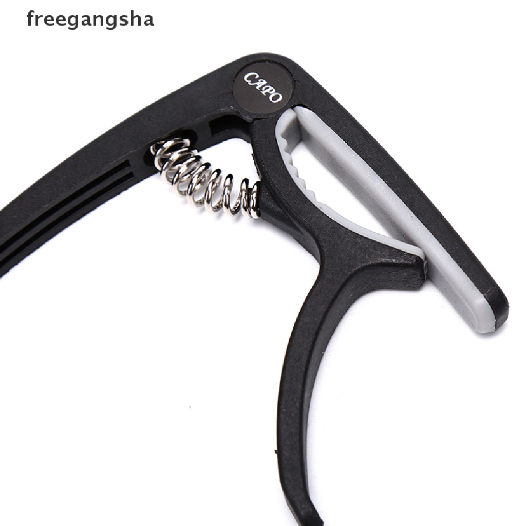[FREG] Acoustic Electric Guitar Plastic Capo Quick Tuning Clamp Change Classic String FDH