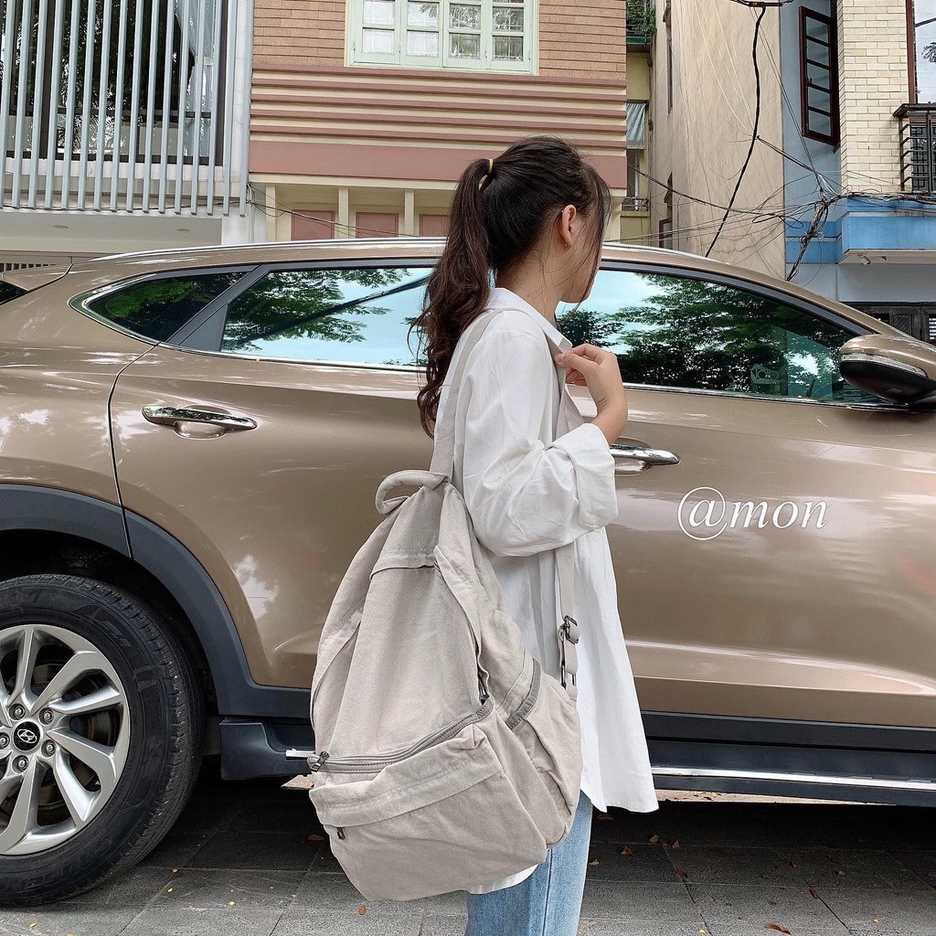 190702 Balo Hàn Quốc ulzzang - chất thô mềm cao cấp form mềm balo thời trang nữ
