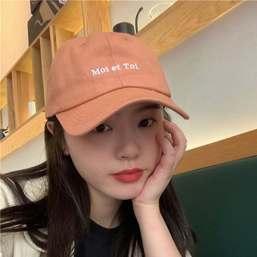 Mũ Lưỡi Trai Bóng Chày Thêu Chữ Phong Cách Hip Hop