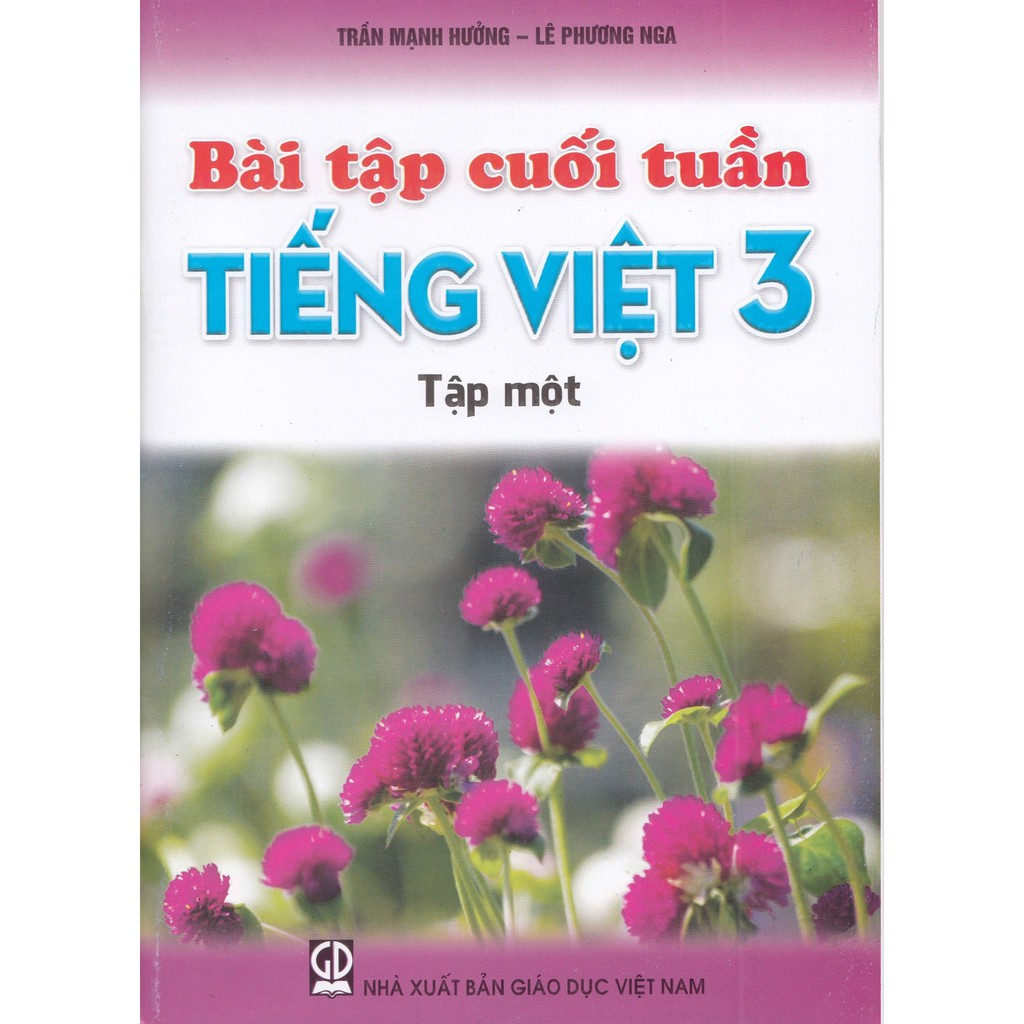 Sách - Combo Bài tập cuối tuần Tiếng việt 3 (tập 1+2)