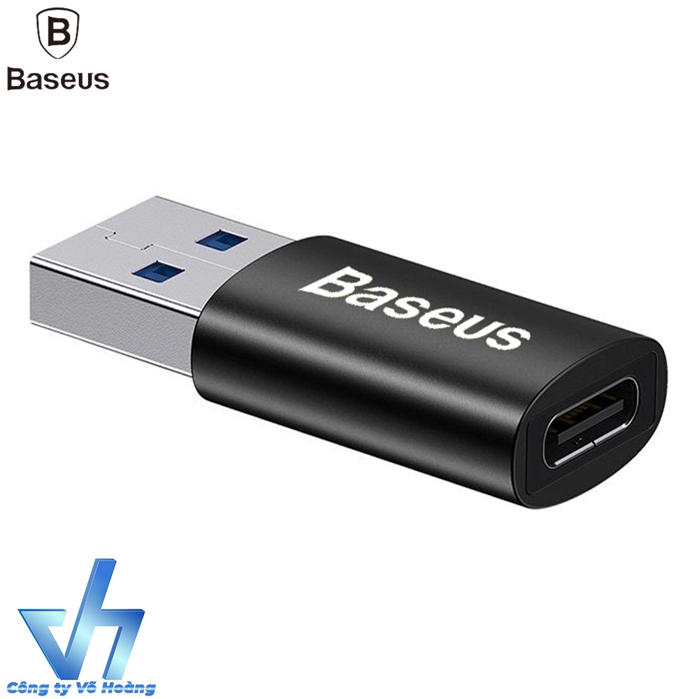 Đầu chuyển cao cấp Baseus USB-A to TypeC LVL003