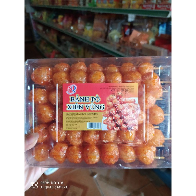 Hộp 20 xiên bánh pò xiên vừng tẩm ướp ngon