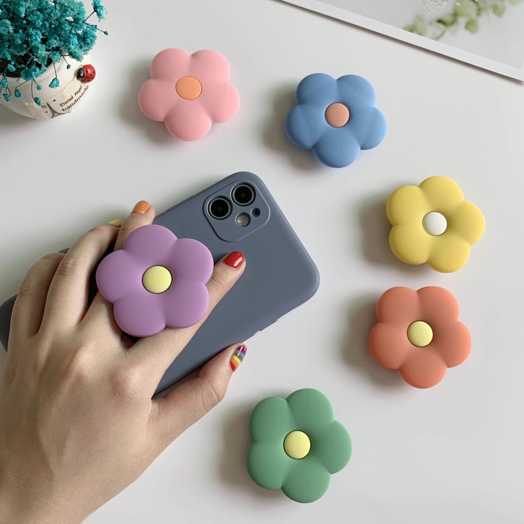 Giá Đỡ Điện Thoại/Máy Tính Bảng Hình Hoa Nhiều Màu Sắc Thông Dụng Cho 12 Xiaomi