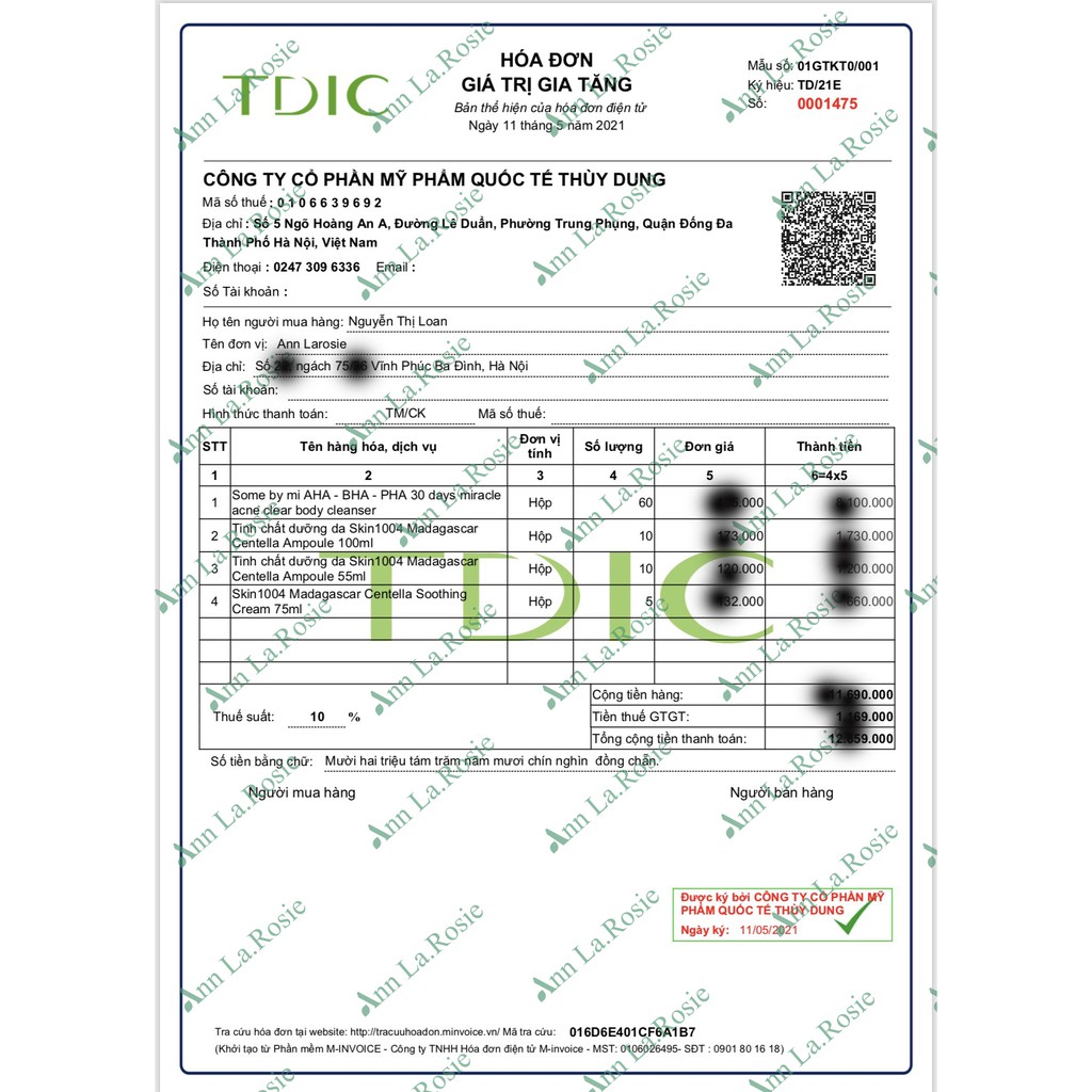 Serum rau má Skin1004 Madagascar Centella Asiatica Ampoule phục hồi và mờ thâm mụn