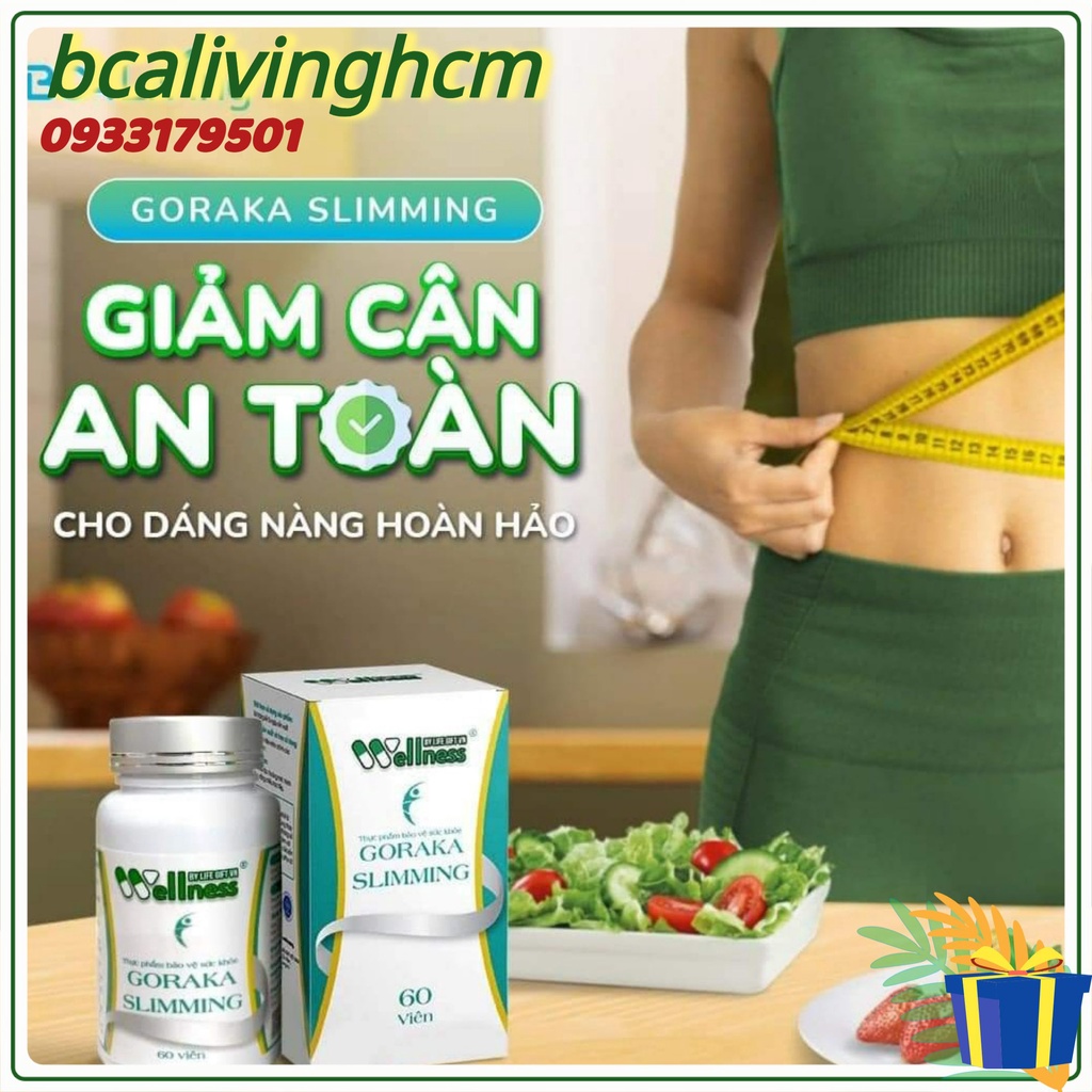Viên uống giảm cân, giảm béo Goraka Slimming